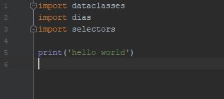 hello world @ dias