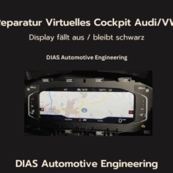 Virtual Cockpit - Display dunkel